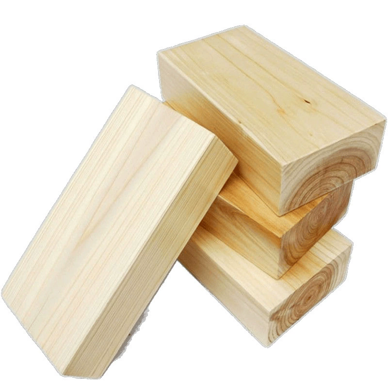 Yoga brick wooden solid wood block training aid for stretching dancing leg press children adults