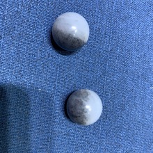 谨瑜堂新疆和田玉籽料精品青花串珠鸿运当头肉质细腻单珠18.12m