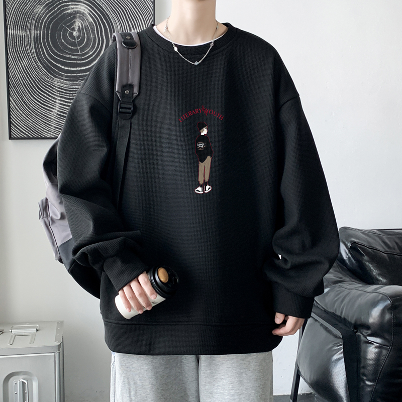 春の秋のパーカーの男の子12-15歳の高校の学生の13青少年の長袖のtシャツの14大きい子供の秋の服の上着|undefined