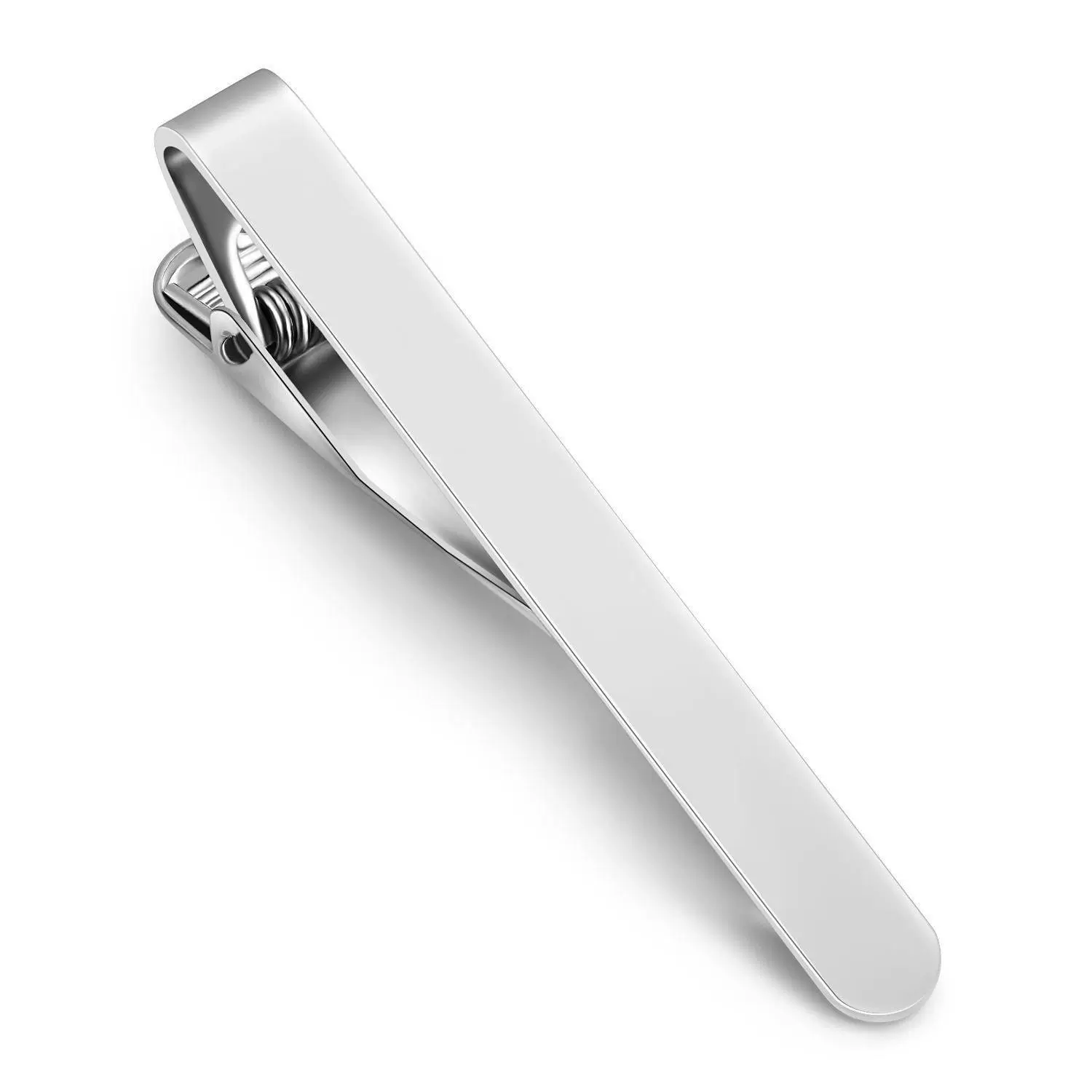 Медный зажим для галстука с лазерной гравировкой LOGO, мужской, серебряный, золотой, латунный, готовый склад, оптовая продажа