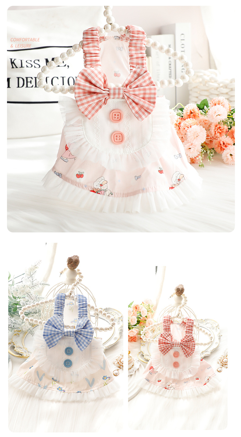 Mint Green Small Plaid Dress 3