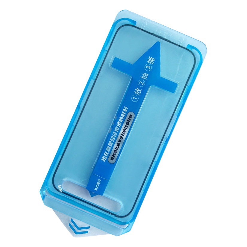 Película de vidrio templado para Apple iPhone 17 Pro Max, almacenamiento libre de polvo, película para teléfono 13, protección completa contra caídas para 16 Pro.