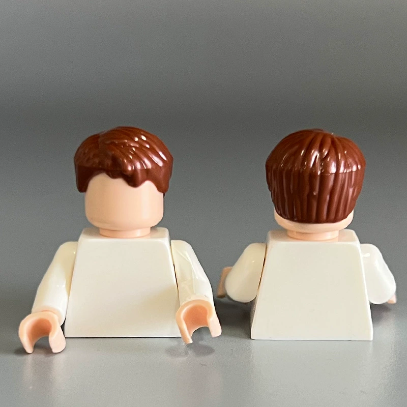 Игрушка Lego аксессуары для мини‑фигурок — набор мелких деталей DIY, разноцветные причёски