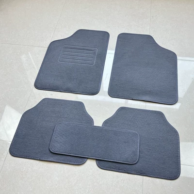 Universal Foot Pad, Non-Slip Floor Mats, Large Protective - gray-flocking-universal-five-piece-pack