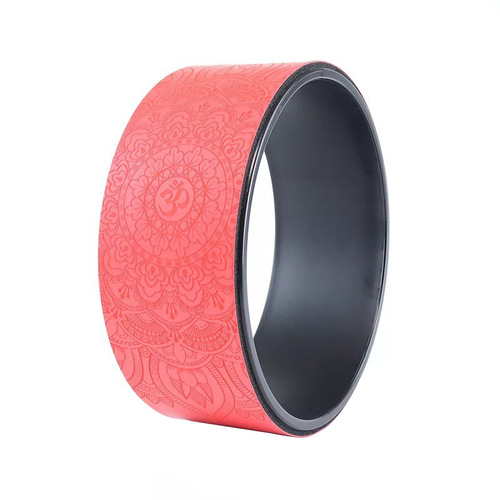 Yoga Wheel Shoulder Opening Beautiful Back Fitness Ring Posture Correction Gadget Pilates Ring Assistant Wheel PU Soft Cork Dharma Wheel Yoga Ring