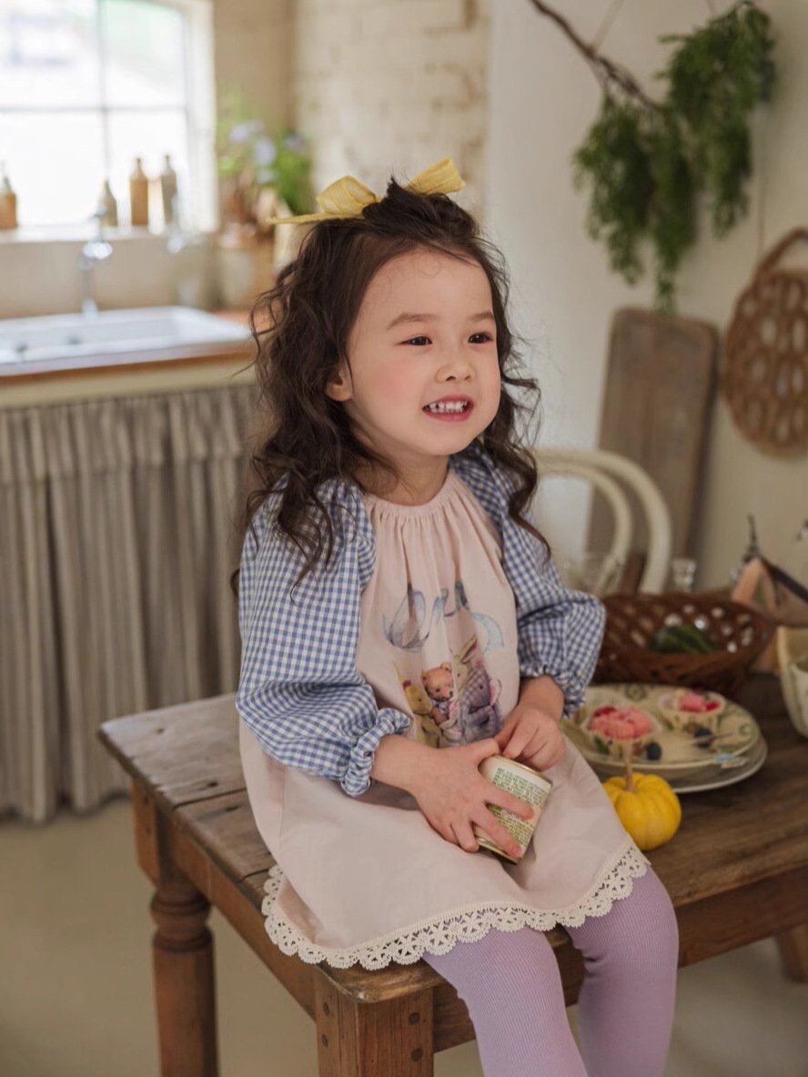 Vestido de niñas leggings set de otoño ropa infantil coreana de otoño 2025 nuevos productos de ropa de bebé ropa de otoño para niños image 5
