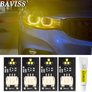 Suitable for 13-15 Bmw 3 Series Lemon Yellow Rgbw F30 318 320 325 328 330 Golden Eye
