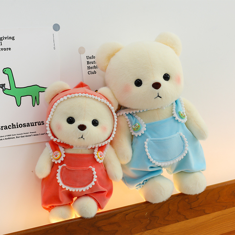 Red de celebridades nueva creatividad nueva ropa de bebé muñeca de oso lindo pijama de oso oso peluche de oso