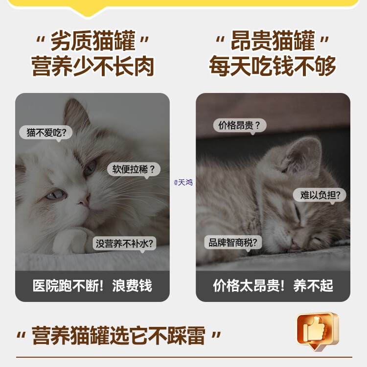 Canned Cat Staple Food Cans, Cat Snacks, Nutritional Supplements, Fattening Adult Cats and Kittens, Pet Hydration Wet Food 24 Cans