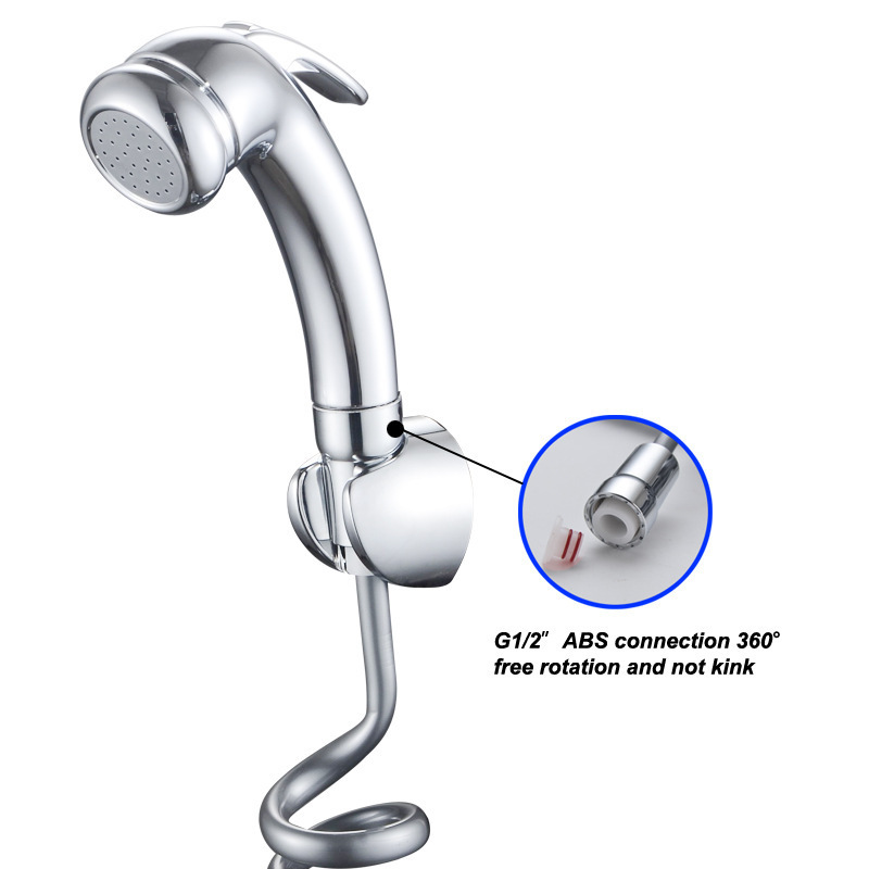Youlai Foreign Trade Export Brunei Chrome Abs Toilet Companion Bidet Sprayer Set Spray Gun Faucet