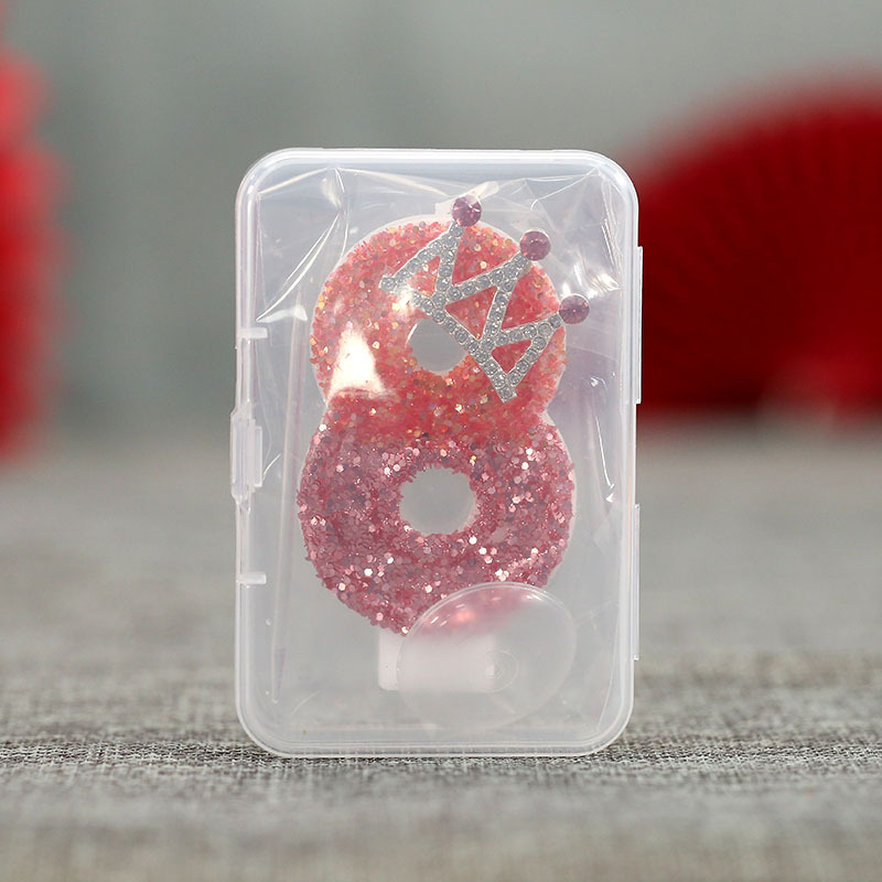 Velas de cumpleaños numéricas creativas con corona, decoración para pasteles – Producto caliente en Temu