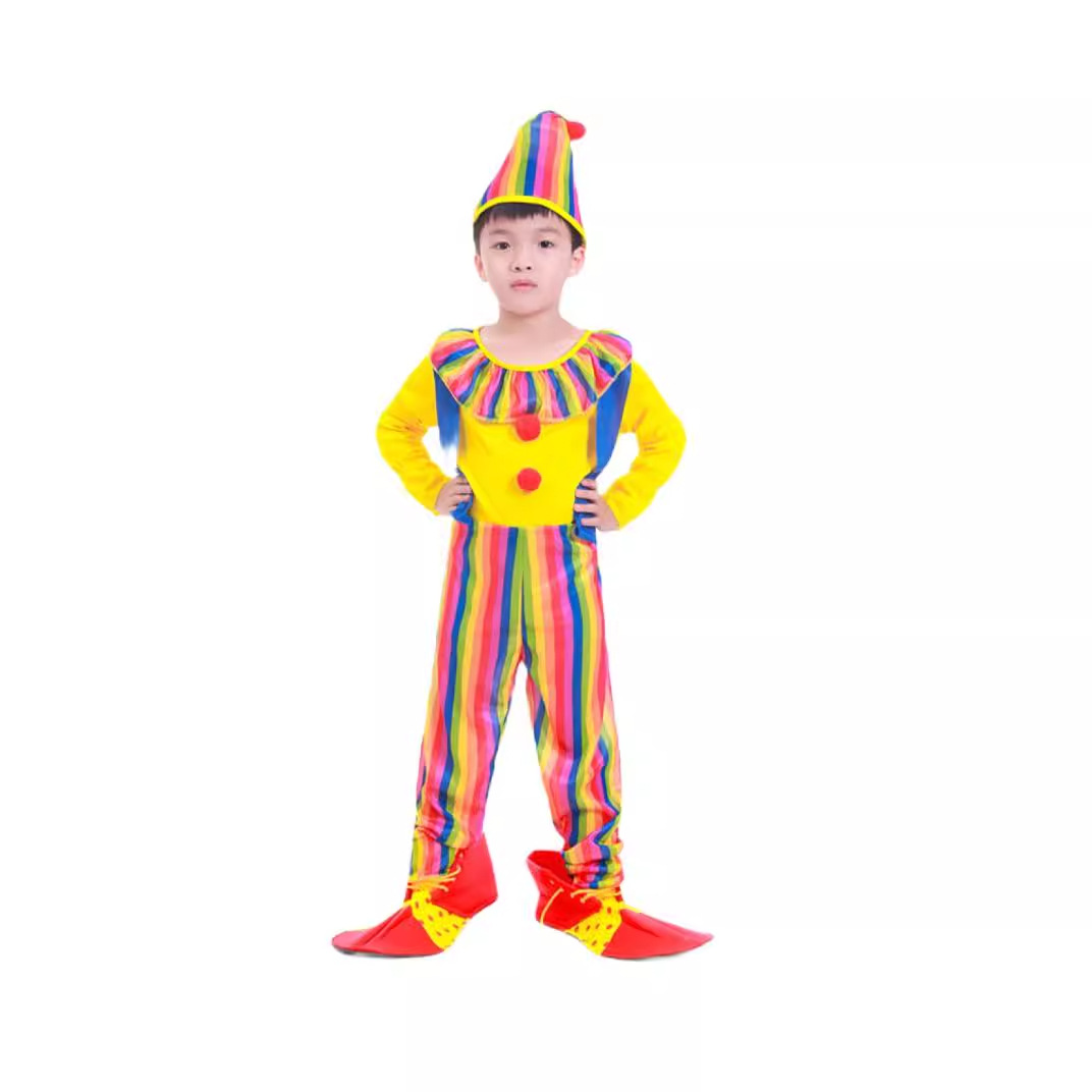 Halloween bolalar shu faraz, bebek grima raqs libosi, bolalar klovn kostyumi