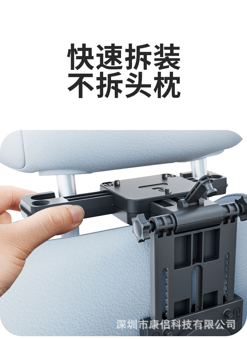 Car-Mounted Small Table Board, Foldable Dining Table for the Back Seat of the Car, a Convenient Tool for Eating in the Car, Small Table Board for the Rear Seat of the Vehicle