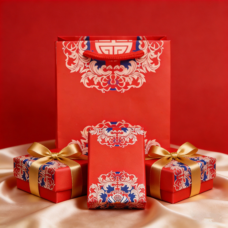 饰品手链盒套装吊坠盒珠宝盒项链盒礼盒文玩耳饰耳钉礼品收纳优惠