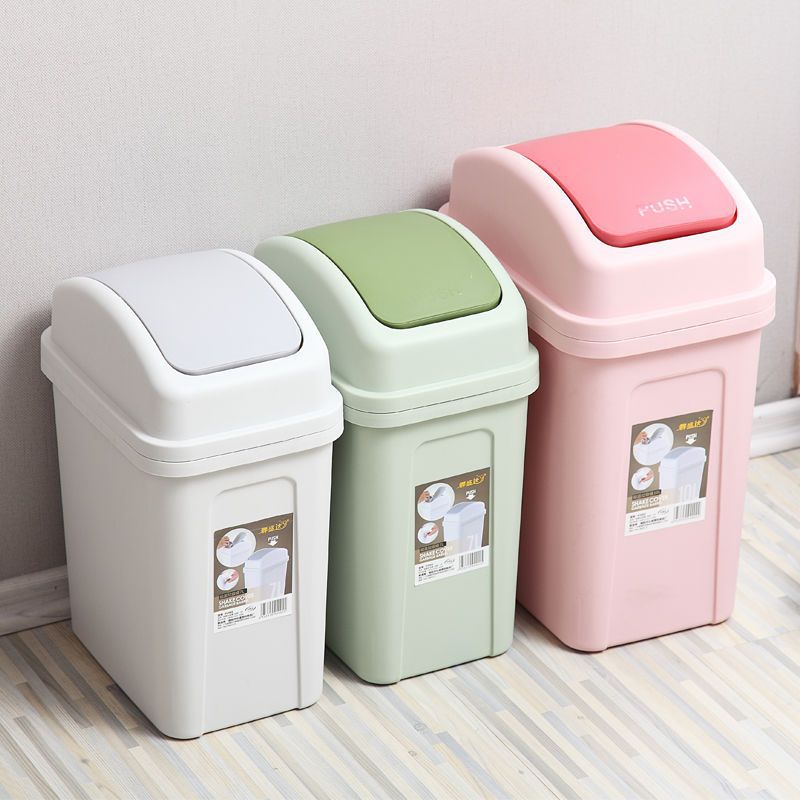 Fashionable creative plastic garbage can for living room for home…