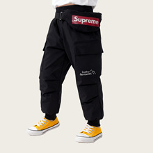 新国标90%白鸭绒儿童羽绒裤小大童男女童加厚防寒保暖防水外穿