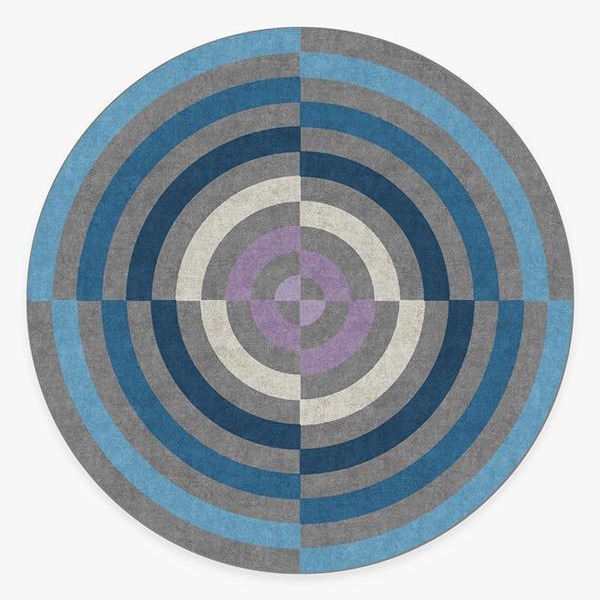 Διασυνοριακό στρογγυλό χαλί σαλόνι τραπεζάκι σαλονιού υπνοδωμάτιο πατάκι γραφείου σκαμπό μακιγιάζ πατάκι ποδιών οικιακό ανθεκτικό στη βρωμιά και εύκολο στη φροντίδα δάπεδο M_voghion.com