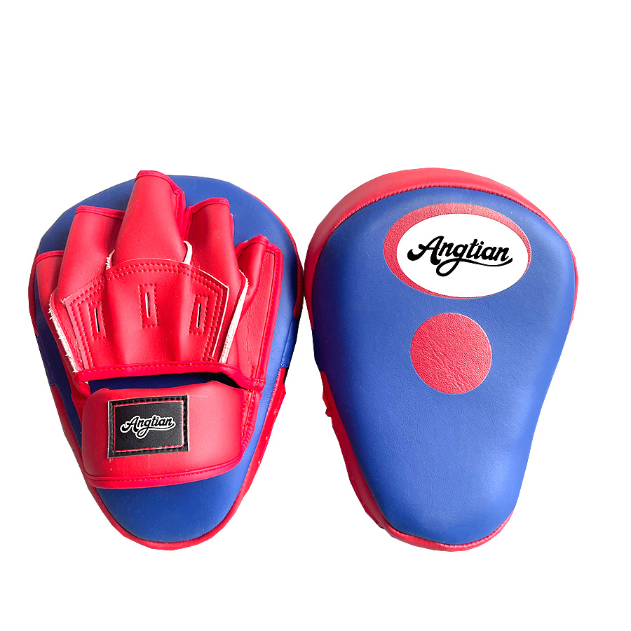Fábrica Angtian profesional personalizada entrenamiento de boxeo de lucha entrenamiento de sanda blanco de mano