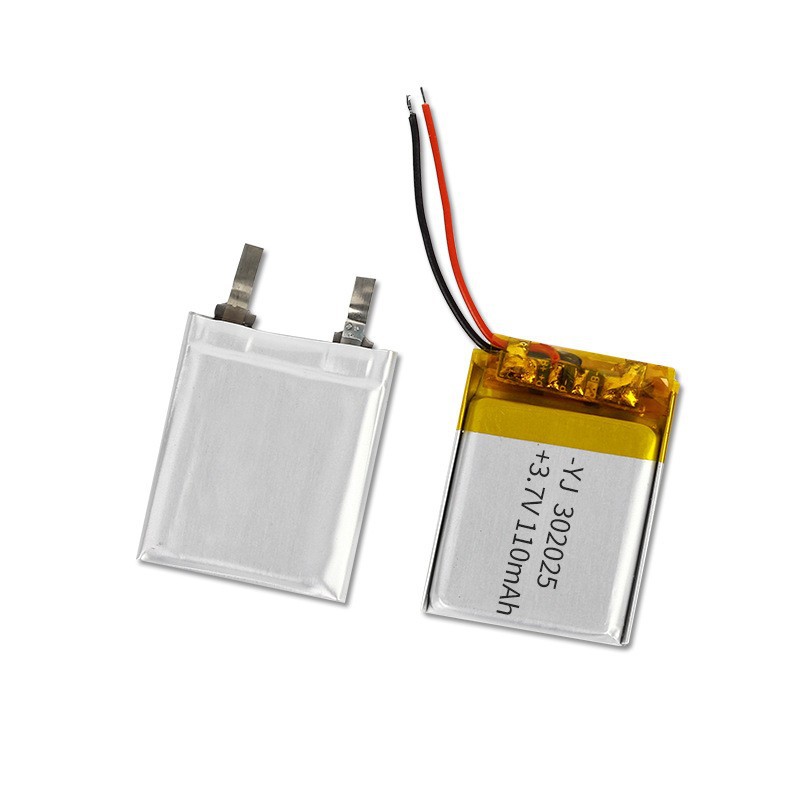 302025聚合物锂电池110mAh 鼠标键盘智能手表手环锂