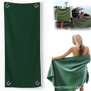 Outdoor beach magnetic bath towels amazon outdoor magnetic bath towel magnet towel
