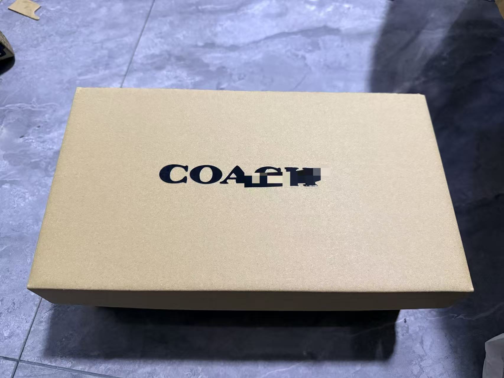 Caja de zapatos de papel kraft