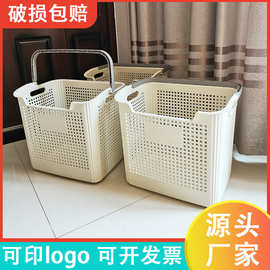 脏衣篮大号 方形洗衣篮手提脏衣服收纳筐 浴室放衣神器塑料脏衣篓