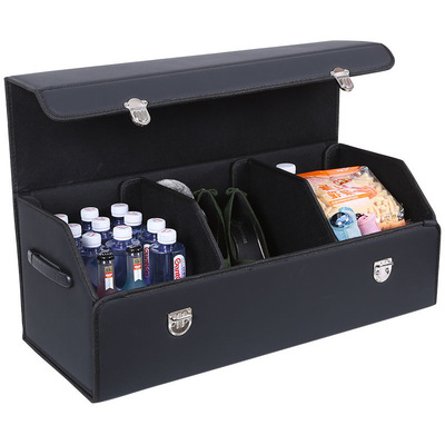 automobile storage box trunk storage box vehicle fold Debris Finishing Box multi-function Footlocker The car Supplies