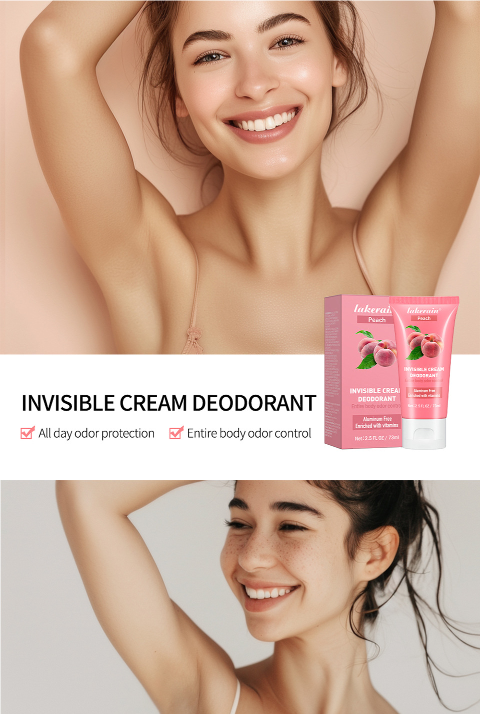 lakerain Fruit-Flavored Women's Body Balm 73 ml Solid Balm Application Scenario