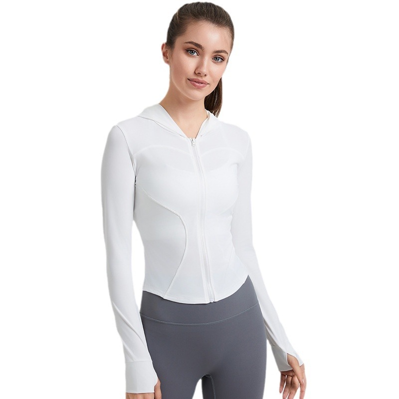 Hilo original seda de hielo ropa de protección solar fresca delgada con capucha verano de las mujeres ropa de piel de deportes al aire libre ropa de protección solar de protección UV