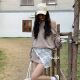 Korean Style Spring and Summer Fashionable Lace Triangle Towel Women's All-match Elegant Hair Strap Fashionable Stitching Lace Decorative Triangle Towel