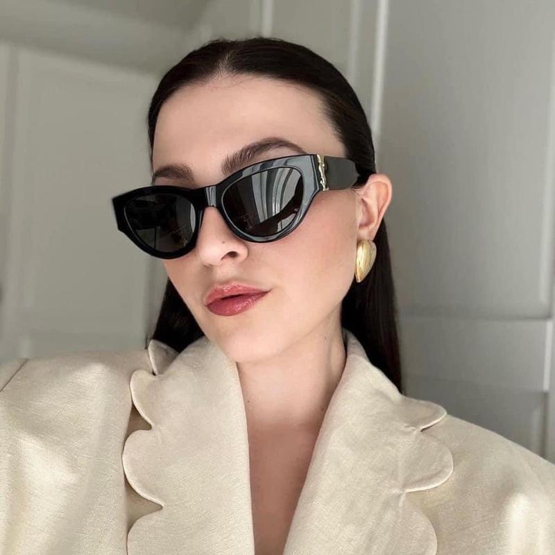 欧美ins小红书网红同款猫眼墨镜女板材时尚高级感复古太阳镜M94|undefined