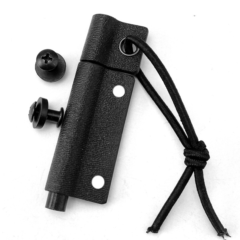 刀鞘K鞘配件打火棒夹镁棒鞘夹户外刀具刀套刀鞘携带夹附件打火石