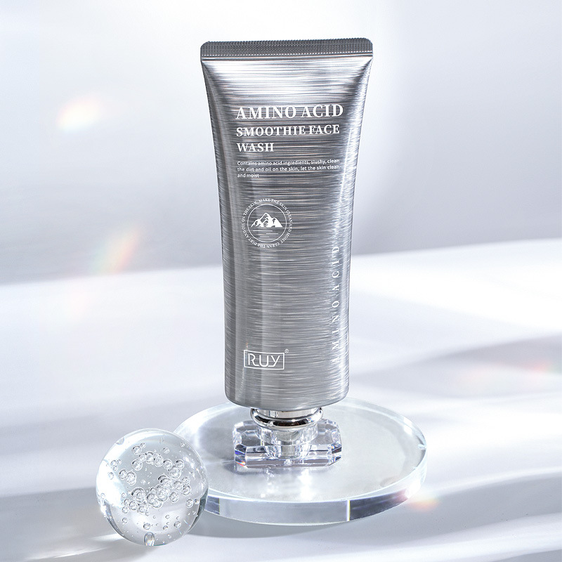 RUY amino acid smoothie facial cleanser 120g refreshing deep cleansing dense foam moisturizing facial cleanser for boys and girls
