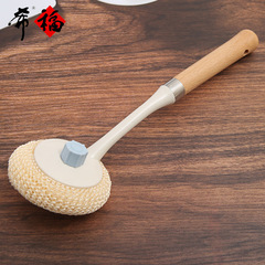 木柄鍋刷廚房清潔洗碗刷子多功能去污清潔刷鍋清潔球家用鍋刷批發