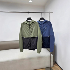 オンメンズサマースポーツフード付きジャケット日焼け防止服防水通気性upf80紫外線保護カジュアル