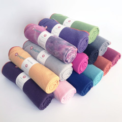 Iyogasスポーツシリコン滑り止めヨガタオルyoga towel品質館寄り付きギフトロゴ