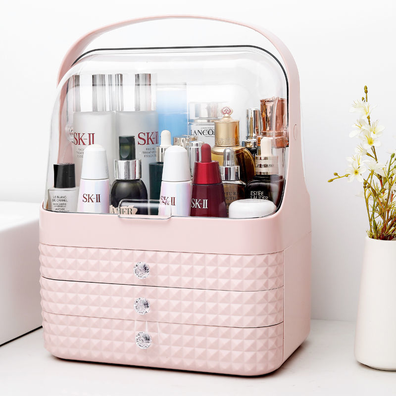 Pretty pink diamond pattern