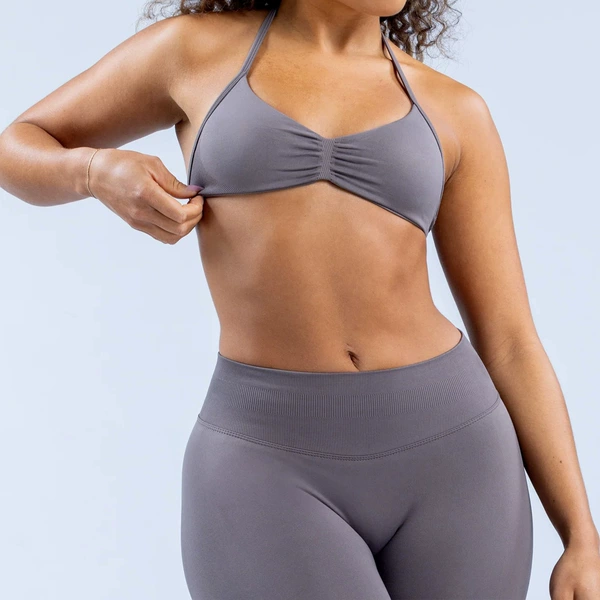 Sling bra Mushroom ash + Mushroom ash trousers