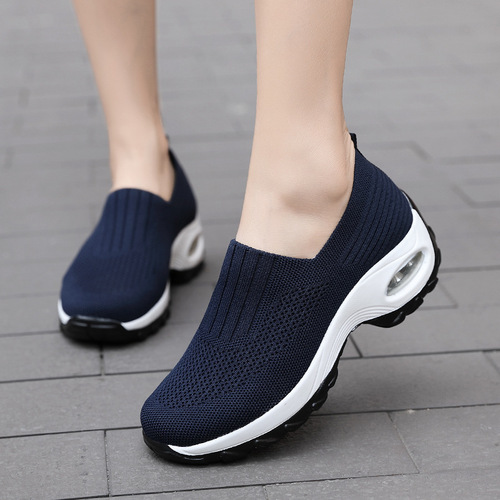  new cross-border large size Feiwei women's shoes spring and summer middle-aged and elderly mothers' shoes square dance shoes air cushion sneakers