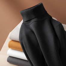 潮牌日常春秋款高领毛衣复古宽松套头休闲百搭打底衫