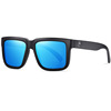 Amazon Cross -border hot -selling colorful polarizer Male women's real film outdoor sports heat wave sunglasses