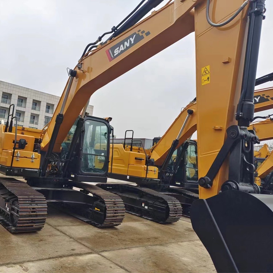 Exportación doméstica y extranjera 215c de segunda mano excavadora Suny 205