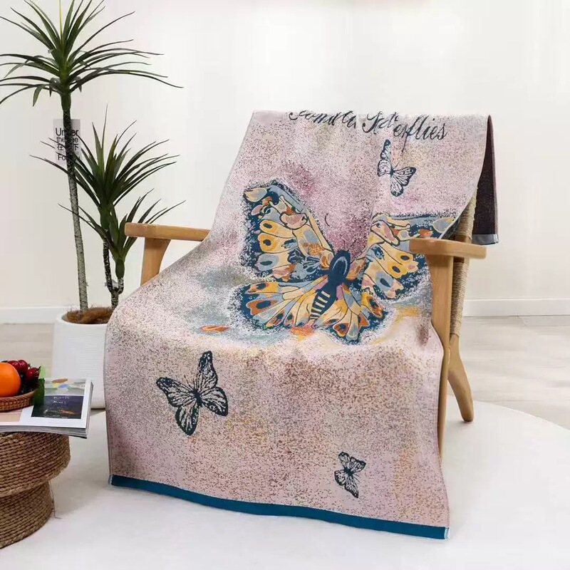 New multi-layer gauze functional bath towel increase water absorption unisex net red bath towel