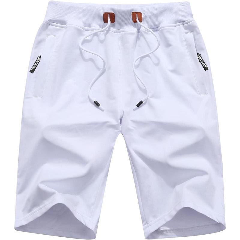 C 91089 Knit Capris Men's Casual Beach Shorts