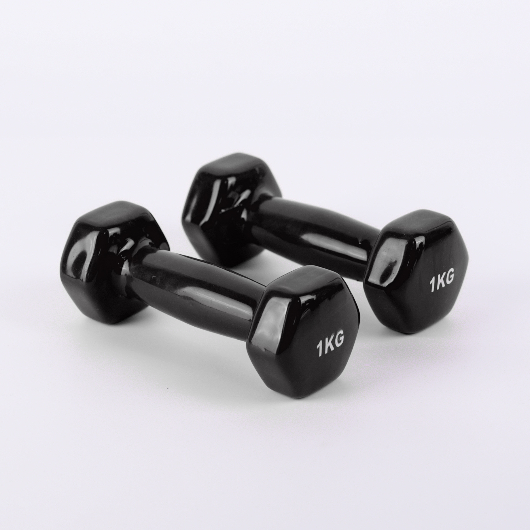 Muebles de inmersión al por mayor transfronterizos hexágono esmerizado para hombres y mujeres entrenamiento de gimnasio de peso de inmersión de hierro fundido