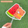 Genuine cartoon summer cute small handheld plastic handle