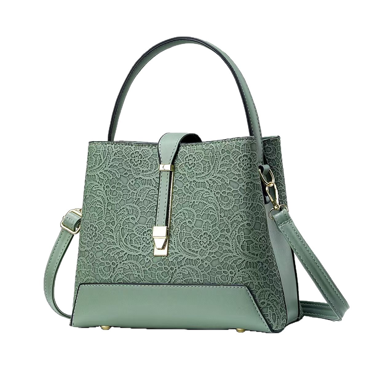Temperamento bolso 2025 nueva moda bolso de cubo bolso de mujer atmósfera versátil bolso de hombro bolsos transfronterizos