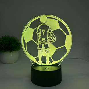 �S��ֱ�N���籭��������3DСҹ��7ɫ�|���b�ؿ�LED����̨�����l