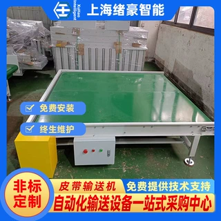 上海皮带输送机小型定做传送带注塑机输送线提升传送机快递物流分
