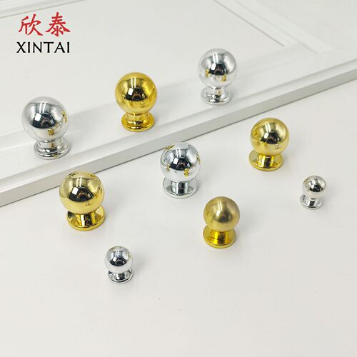 Factory direct supply solid ball handle modern simple cabinet handle plastic ABS single hole handle hardware handle